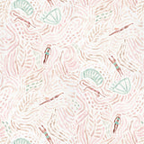 Summer Cove Wallpaper Rose / Paste the Wall | Non-Woven Matte / Sample