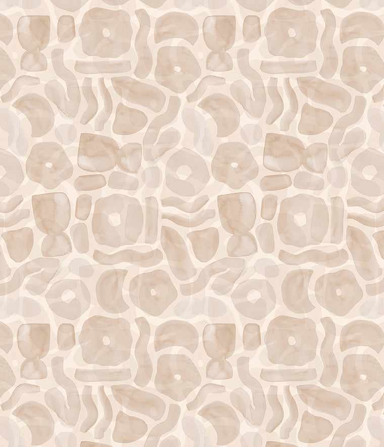 Watercolour Forms Wallpaper