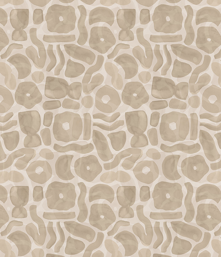 Watercolour Forms Wallpaper