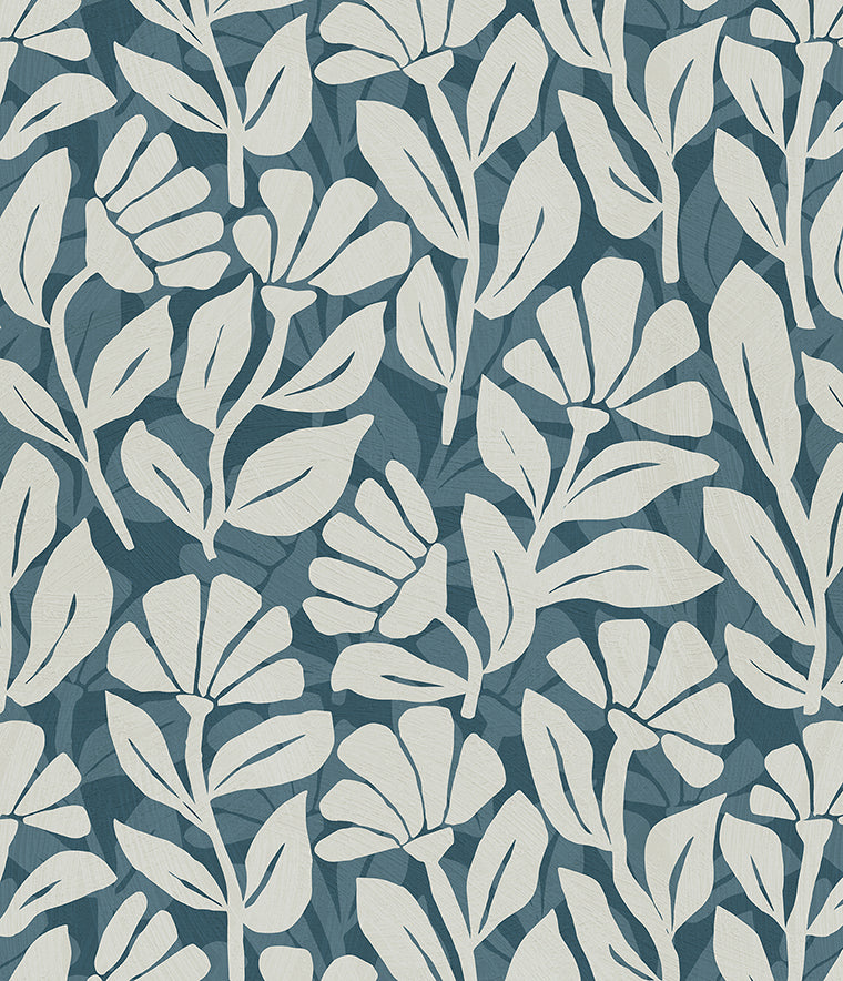 Woven Flora Wallpaper