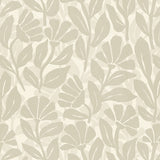 Woven Flora Wallpaper Sand / Paste the Wall | Non-Woven Matte / Sample