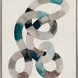 Zante Rhythm II (Canvas) Large (903mm W x 1109mm H)