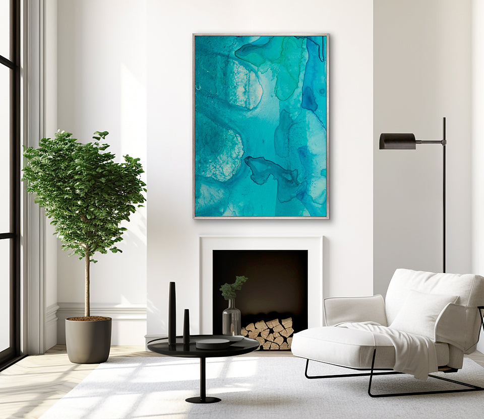 Blue Divinity (Canvas)