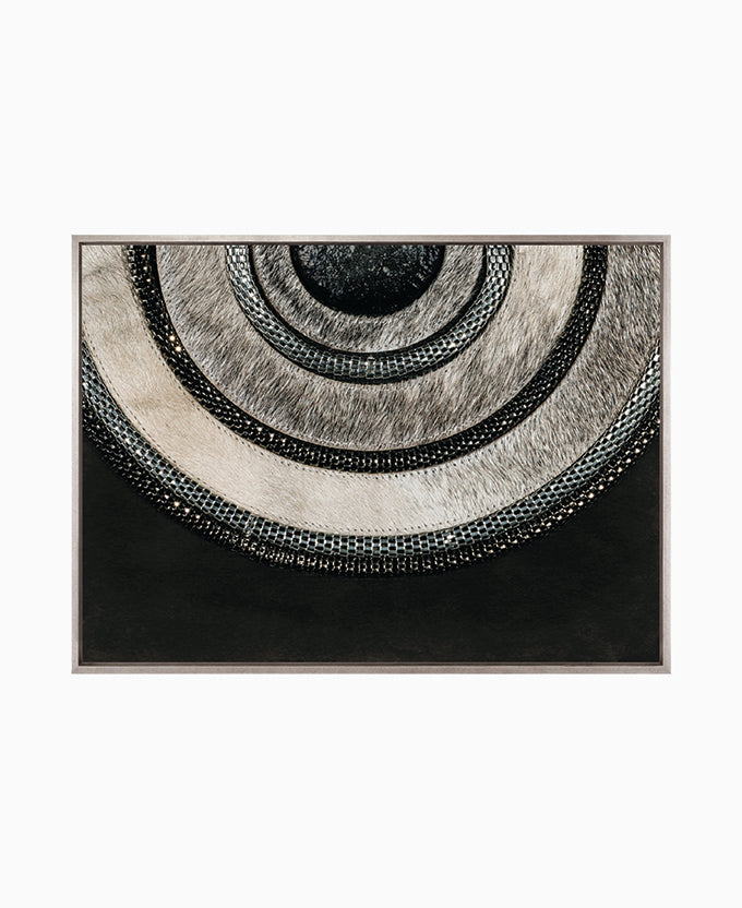 Concentric Circle Print I (Canvas)