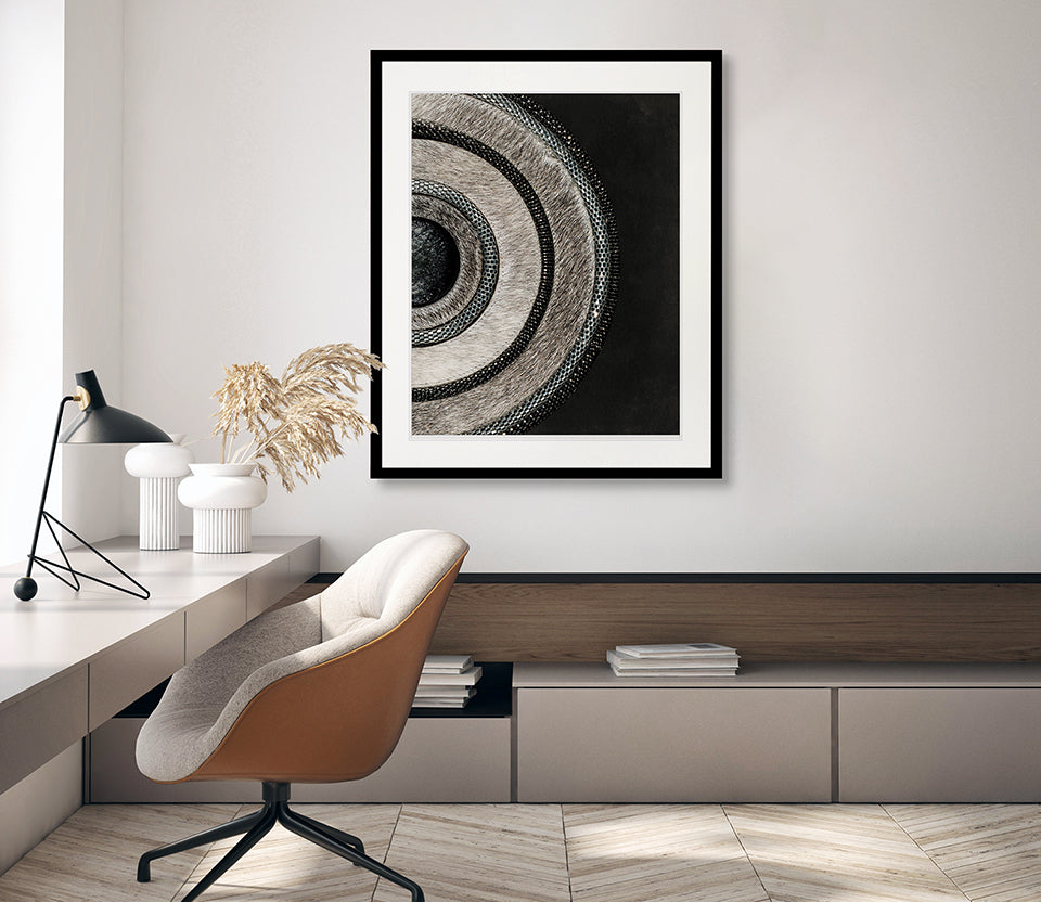 Concentric Circle Print II
