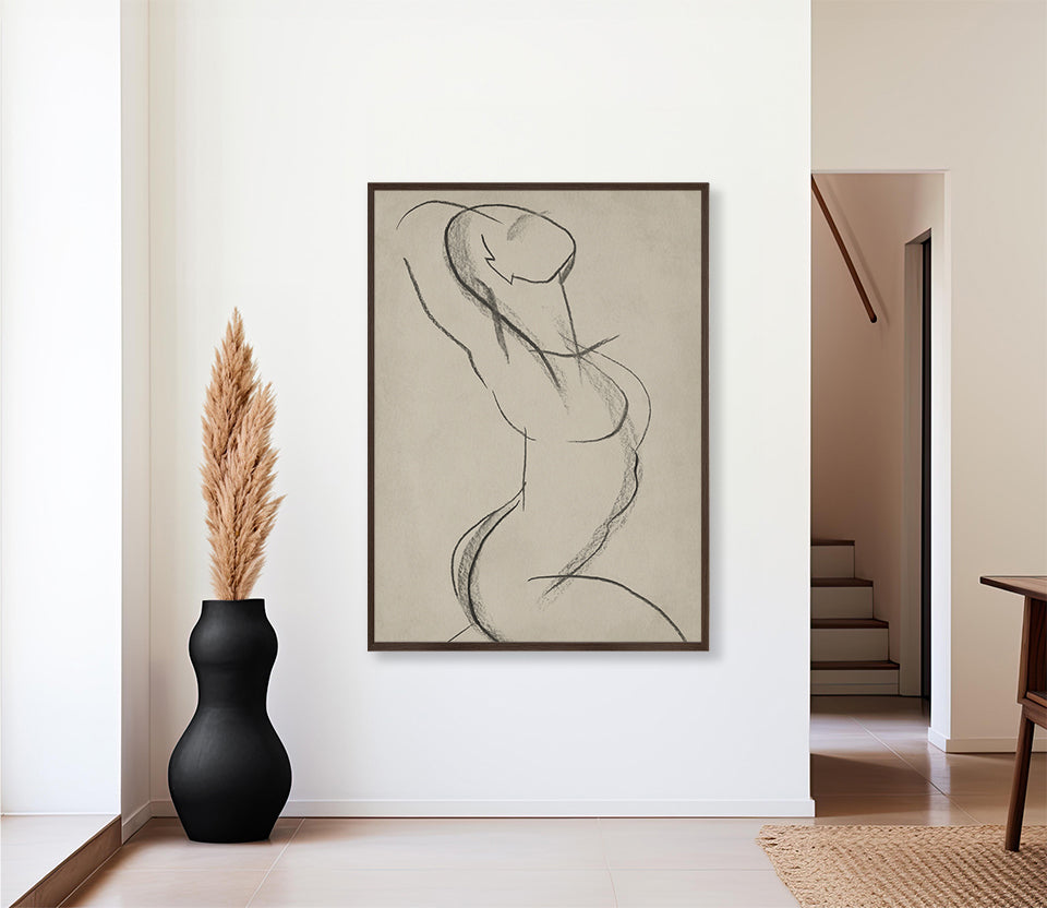 Female Form V (Canvas)