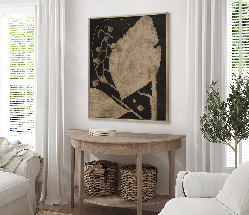 Luxe Asiatic Palms III (Canvas)
