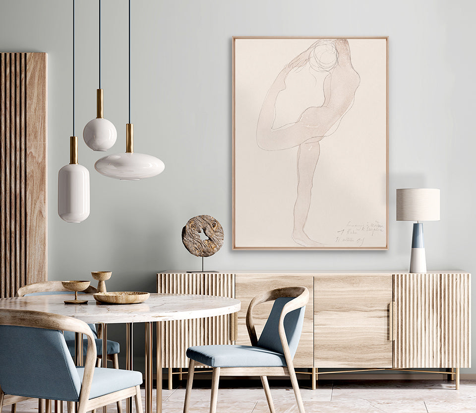 Augustine Nude Study III (Canvas)