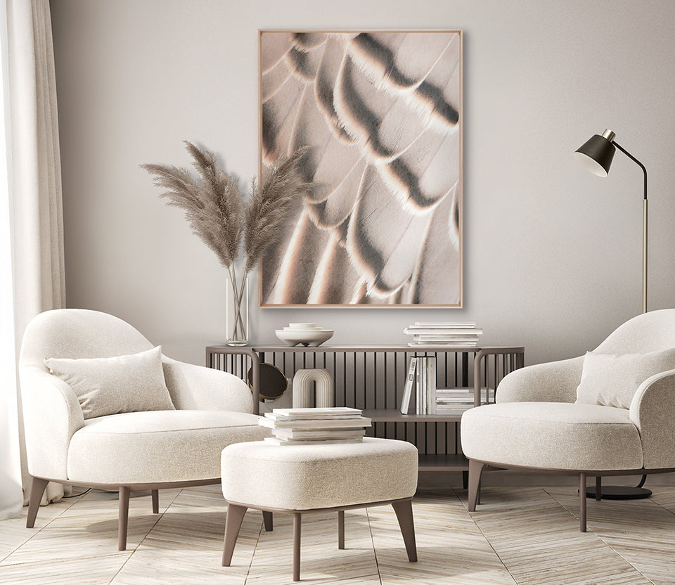Aviles Feather I (Canvas)