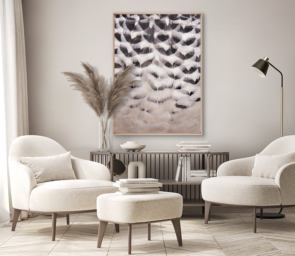 Aviles Feather III (Canvas)