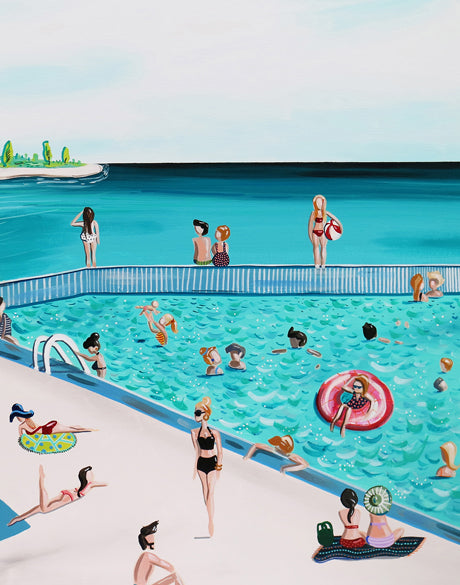 Summer Bliss I (Canvas)