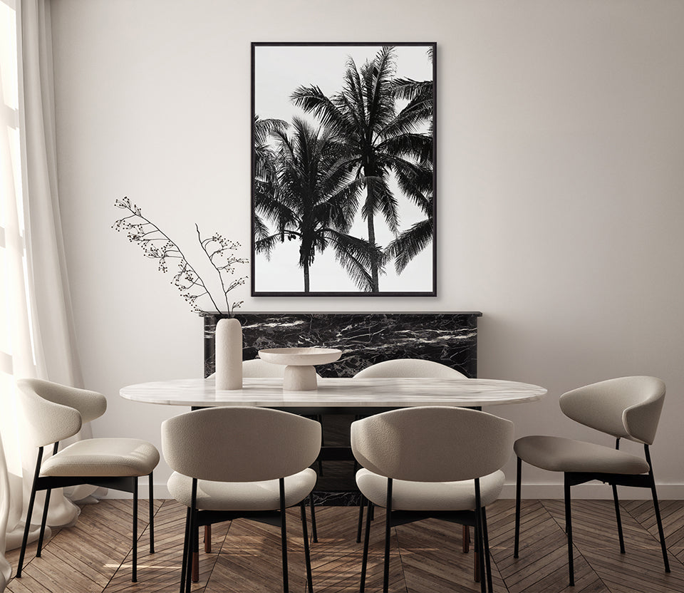 Palm Silhouette III (Canvas)