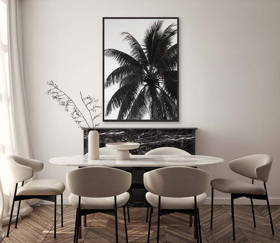 Palm Silhouette V (Canvas)