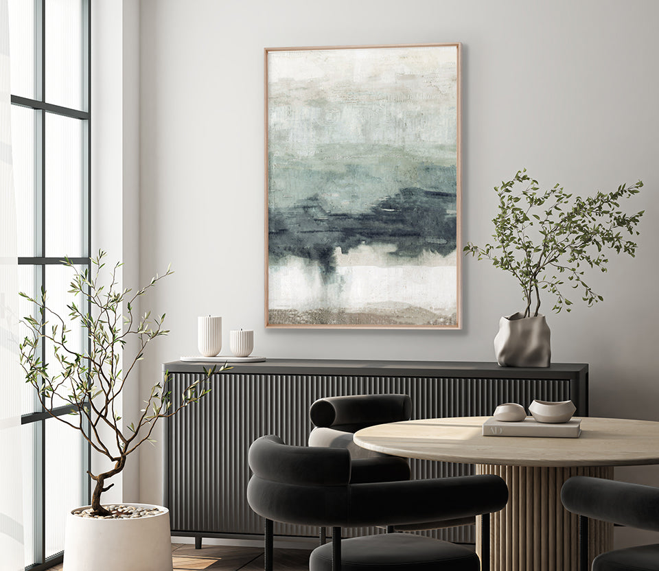 Berge Textural Abstract III (Canvas)