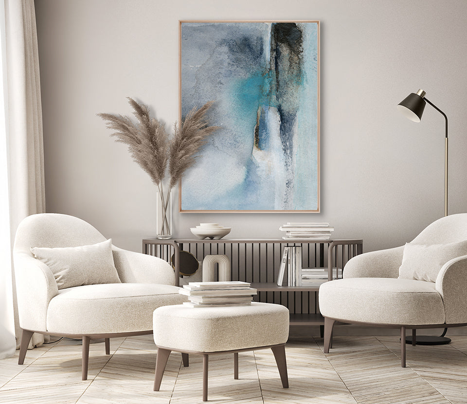Aqua Drift (Canvas)