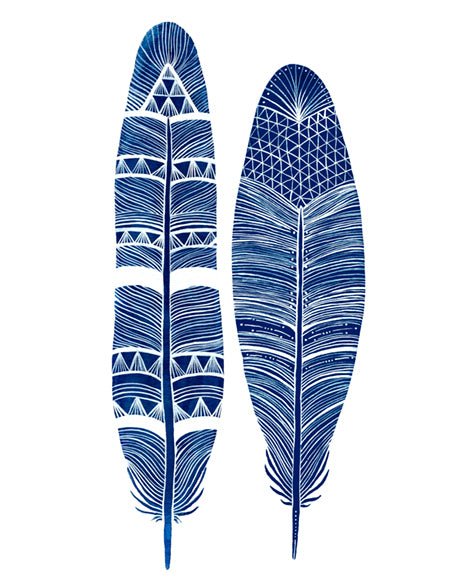 California Feather II (Canvas)