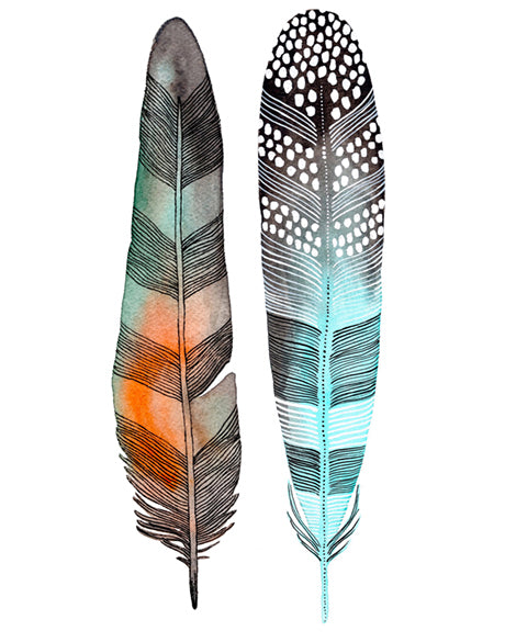 California Feather VIII (Canvas)