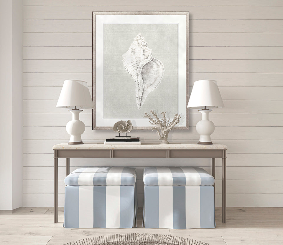 Shell on Linen V