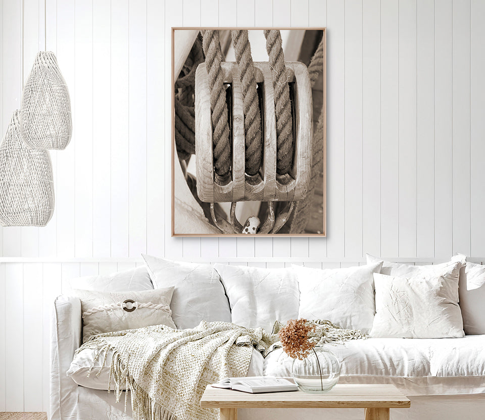 Nautical II (Sepia) (Canvas)