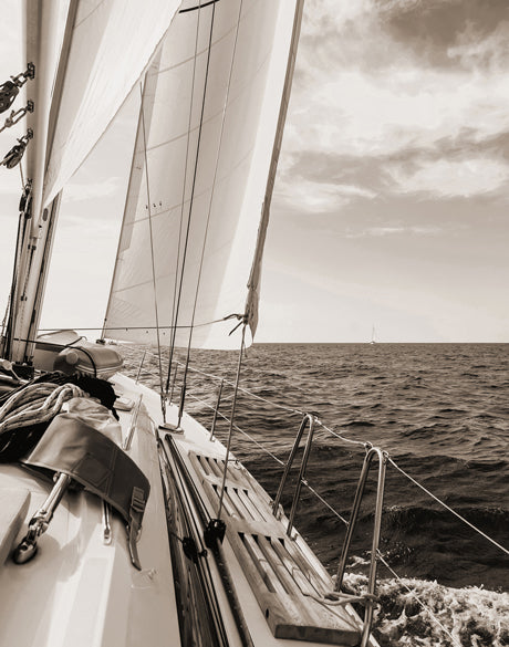 Nautical III (Sepia) (Canvas)