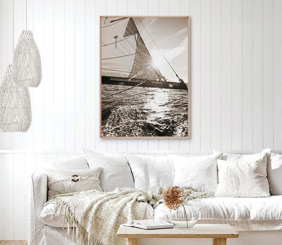 Nautical IV (Sepia) (Canvas)
