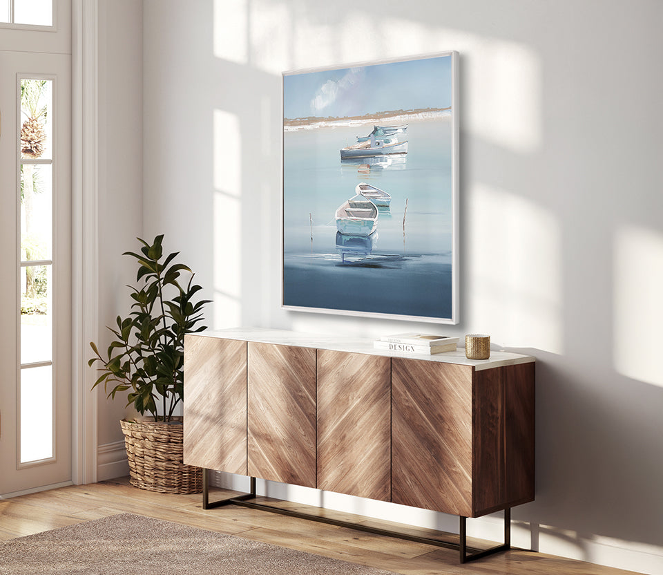 Serene Boats IV (Canvas)