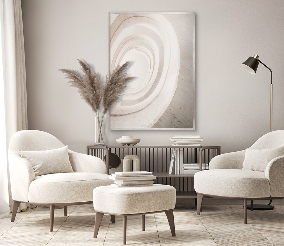 Elemental Curves I (Canvas)