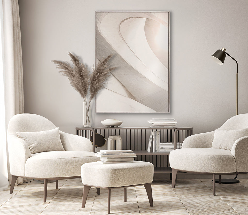 Elemental Curves II (Canvas)