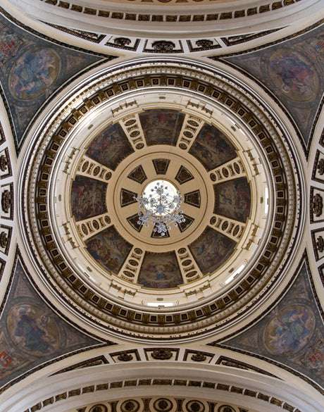 Ornate Ceiling I (Canvas)