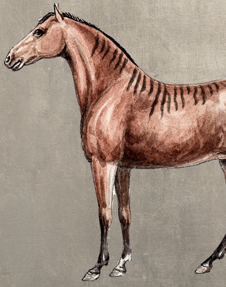 Elise Horses II (Canvas)