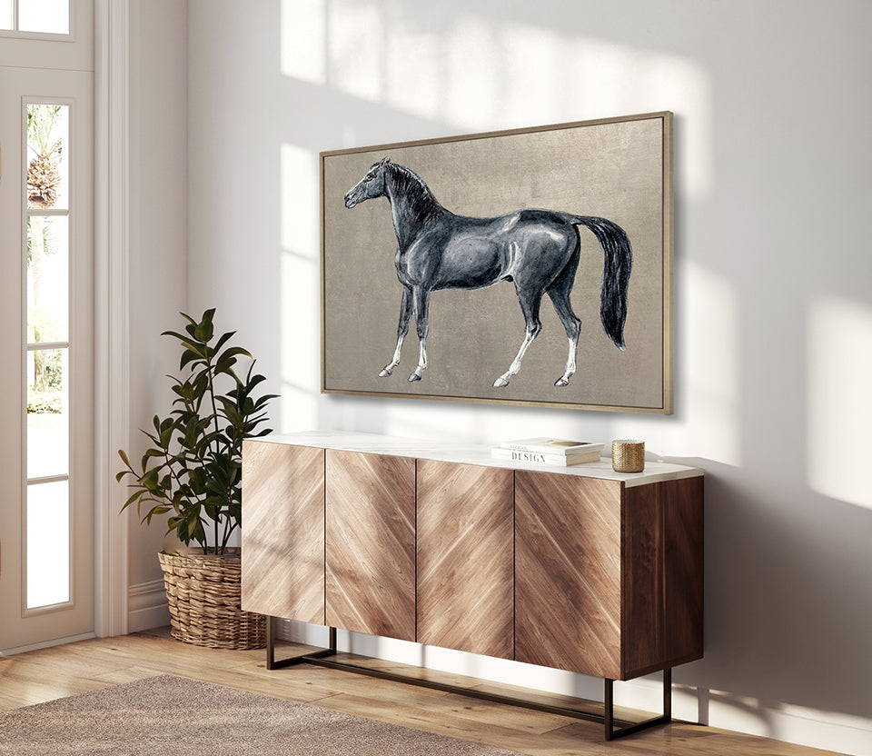 Elise Horses III (Canvas)