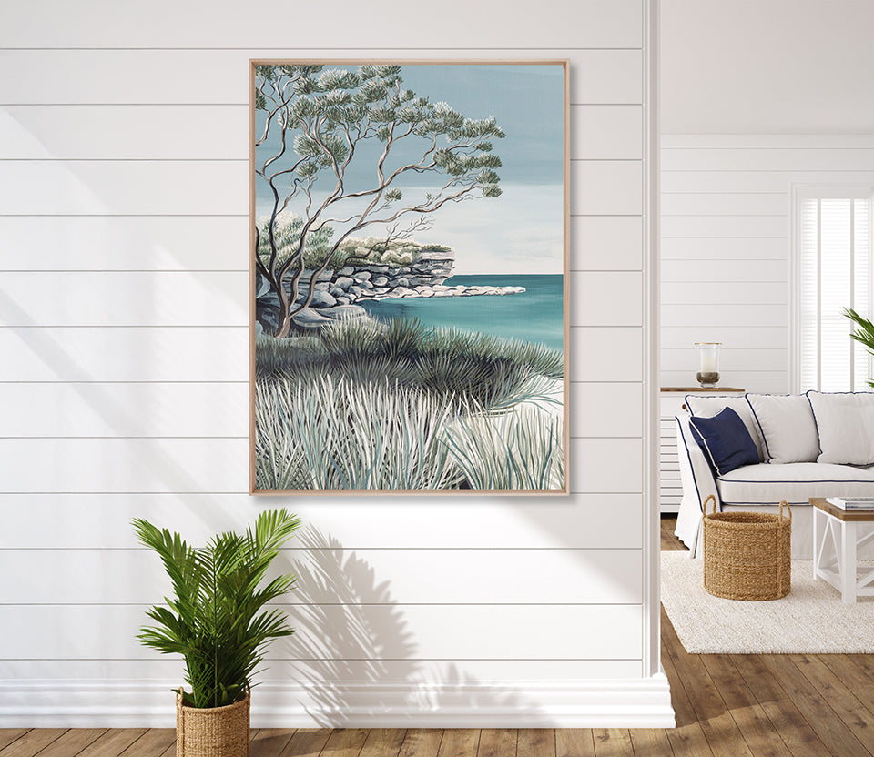 Coastal Vista V (Canvas)
