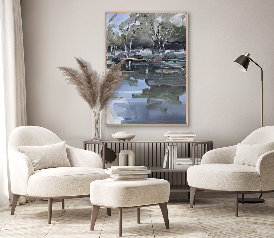 Cottonwood Bay IV (Canvas)