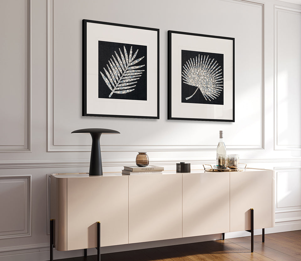 Leaf Motif I (Black)