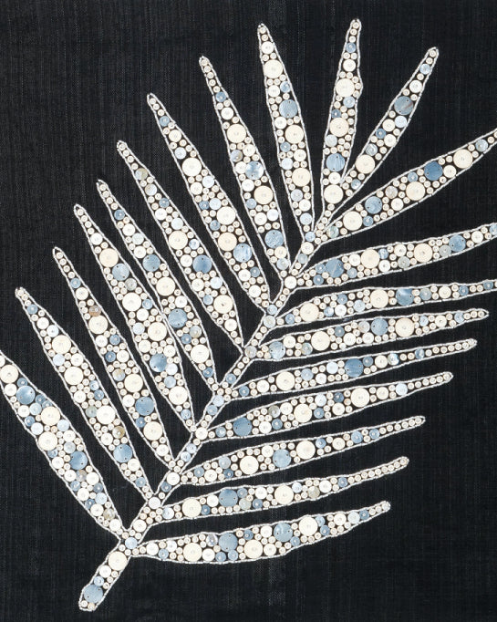 Leaf Motif I (Black)