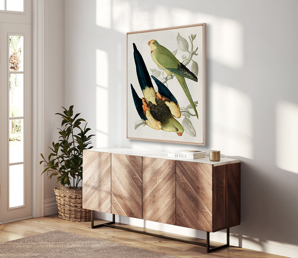Birds in Paradise I (Canvas)