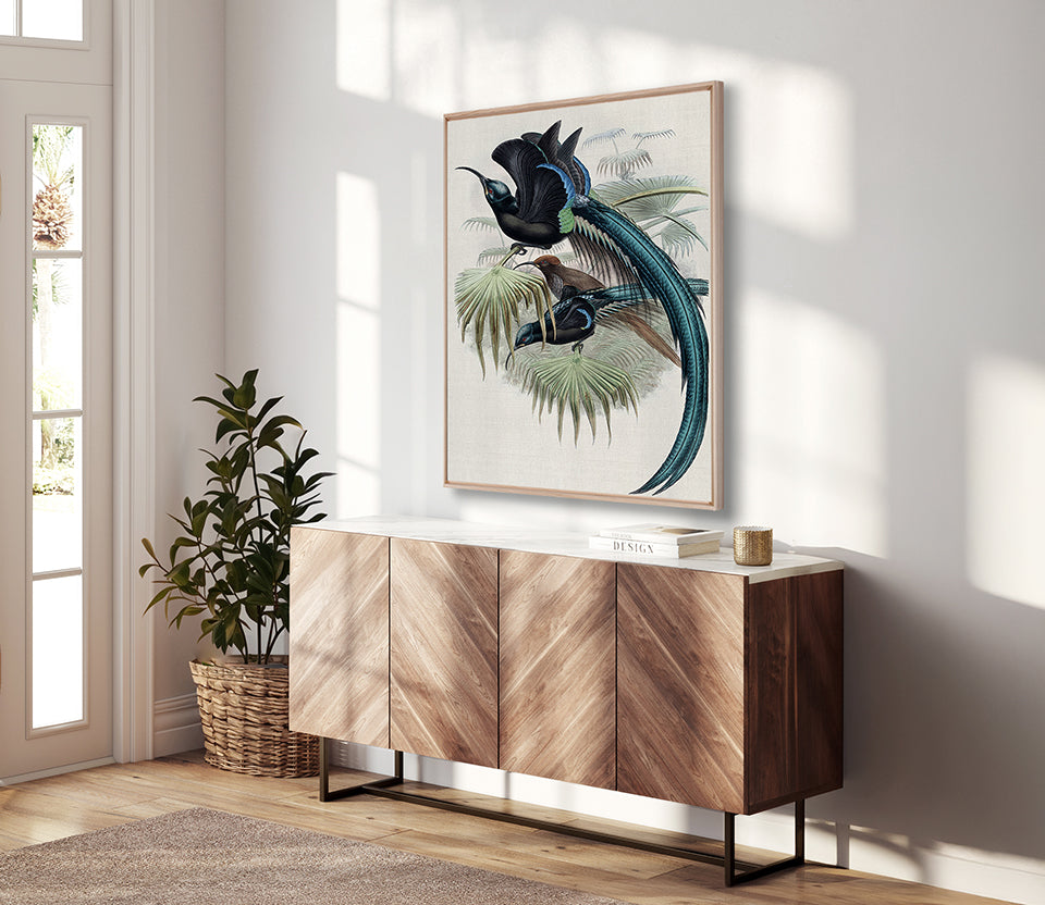 Birds in Paradise II (Canvas)