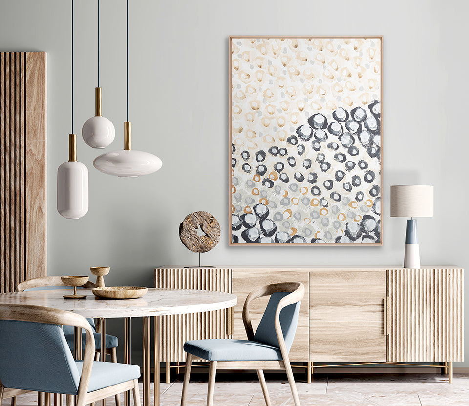Ancient River Stones I (Canvas)