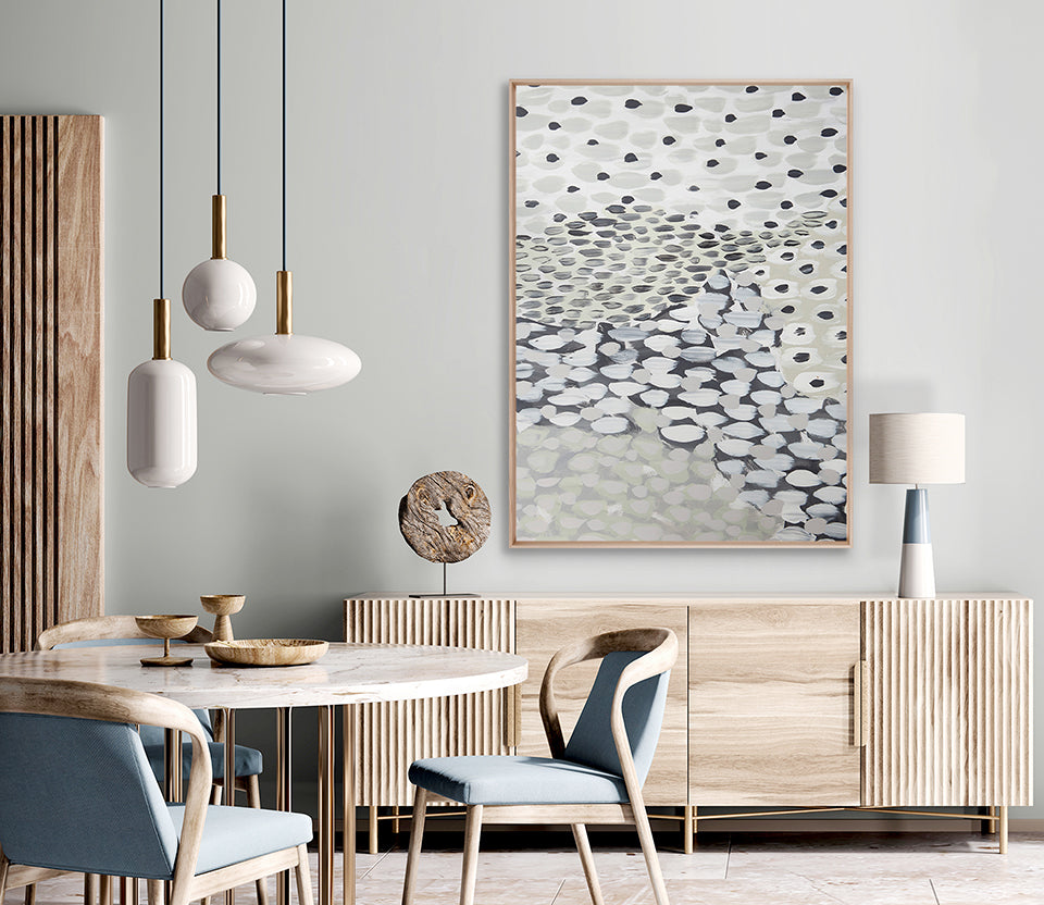 Ancient River Stones II (Canvas)