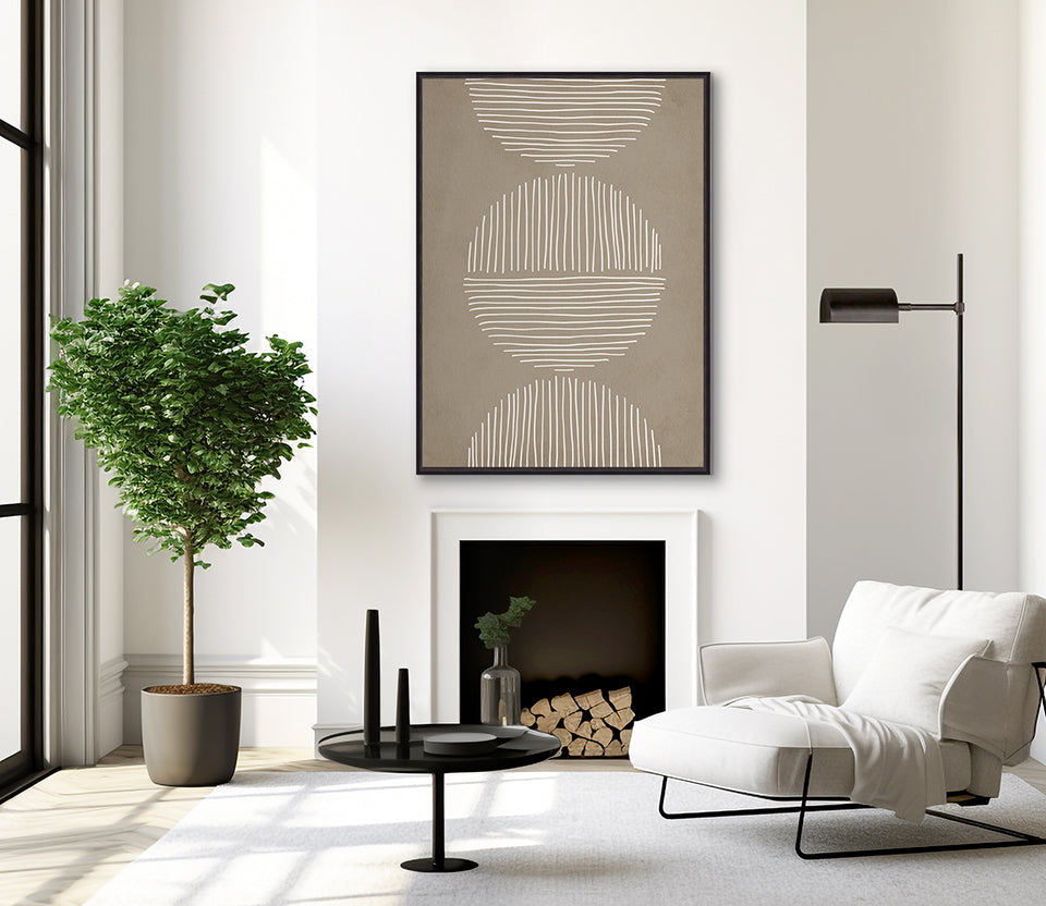 Modern Geometric I (Canvas)