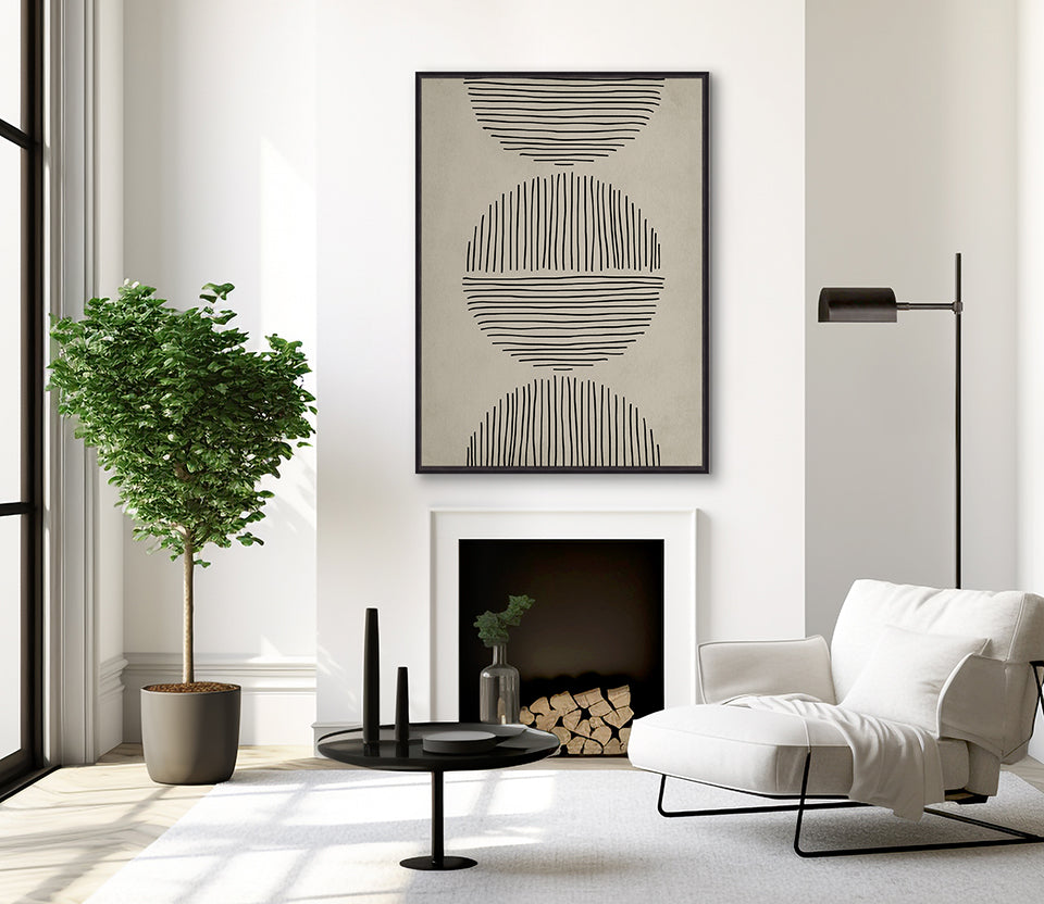Modern Geometric II (Canvas)