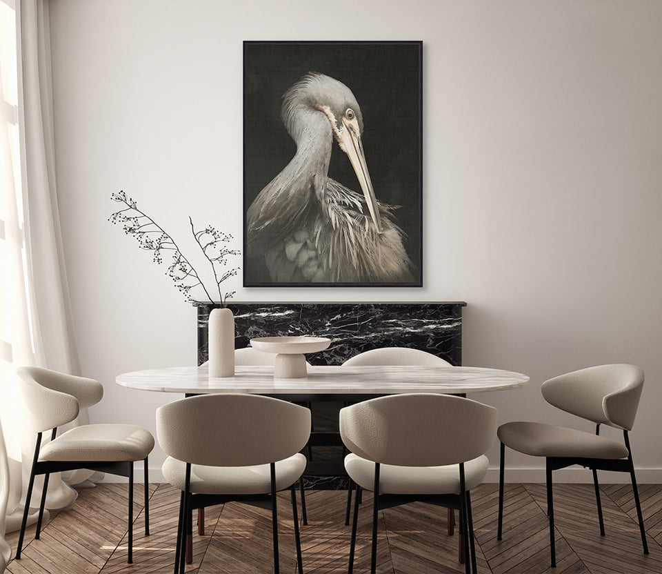 East Hampton Heron I (Canvas)