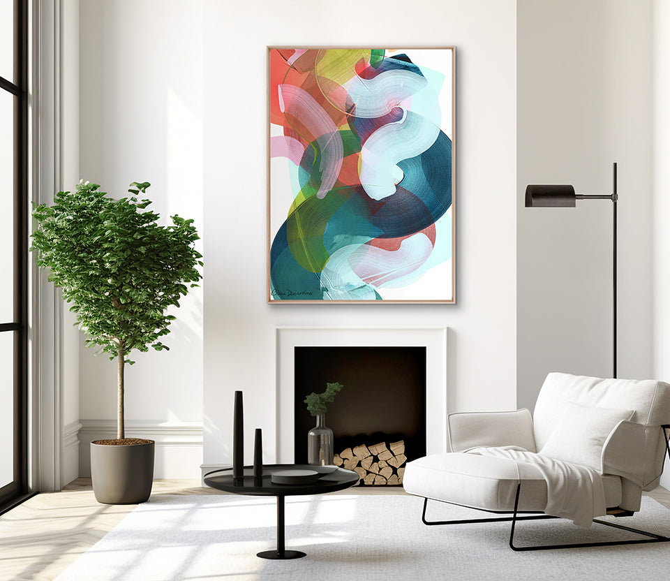 Colour Rhythm VIII (Canvas)