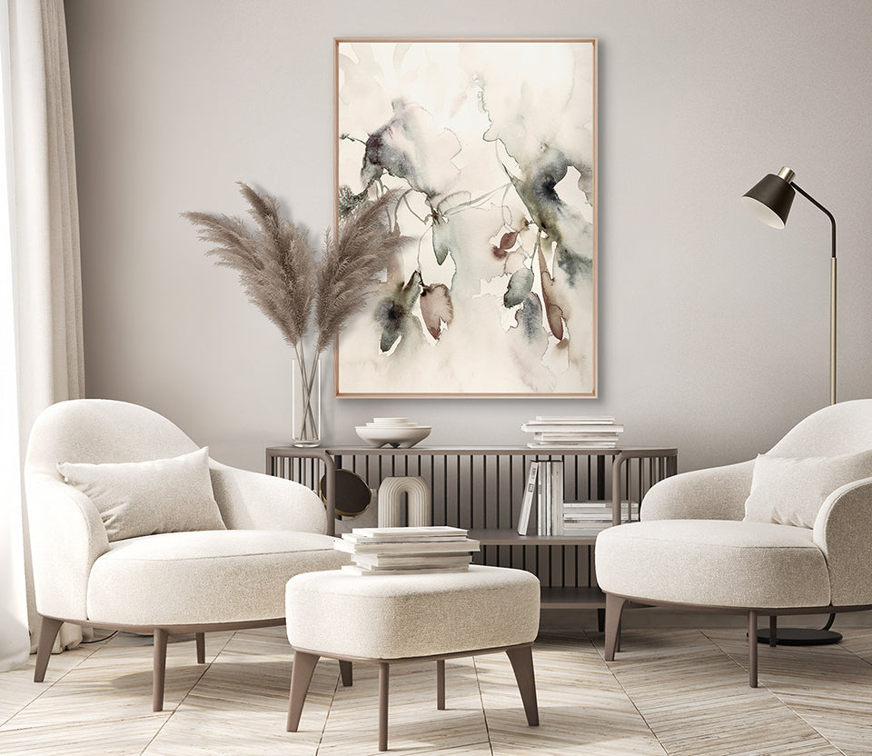 La Feuillage III (Canvas)