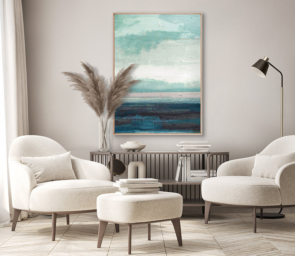Shoreline Abstract I (Canvas)