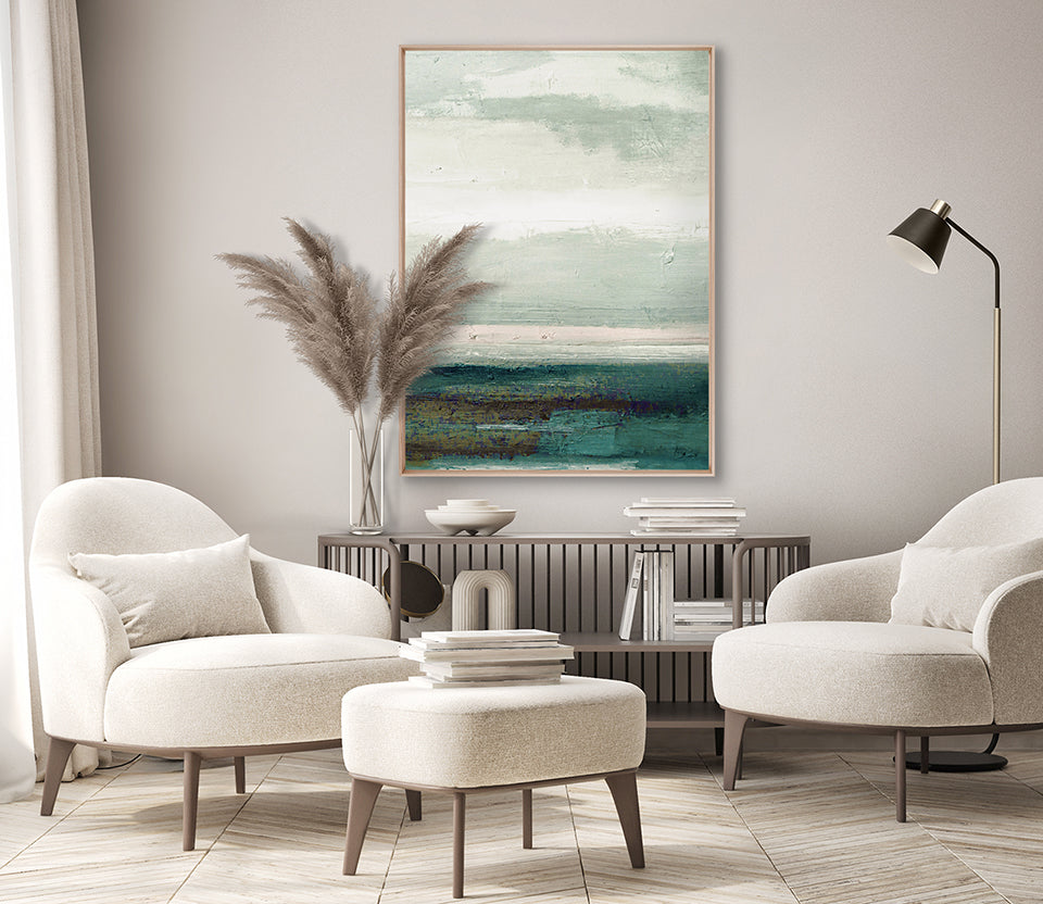 Shoreline Abstract IV (Canvas)