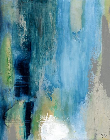Aquamarine I (Canvas)