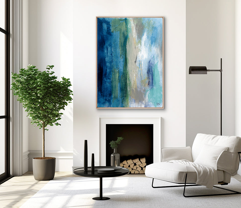 Aquamarine III (Canvas)