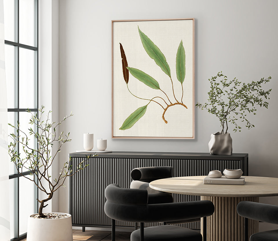 Exotic  Foliage VII (Canvas)