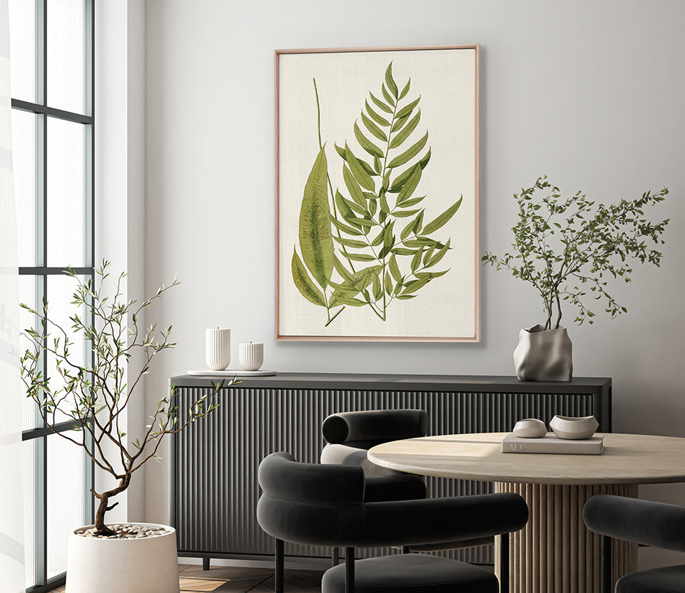 Exotic  Foliage XI (Canvas)